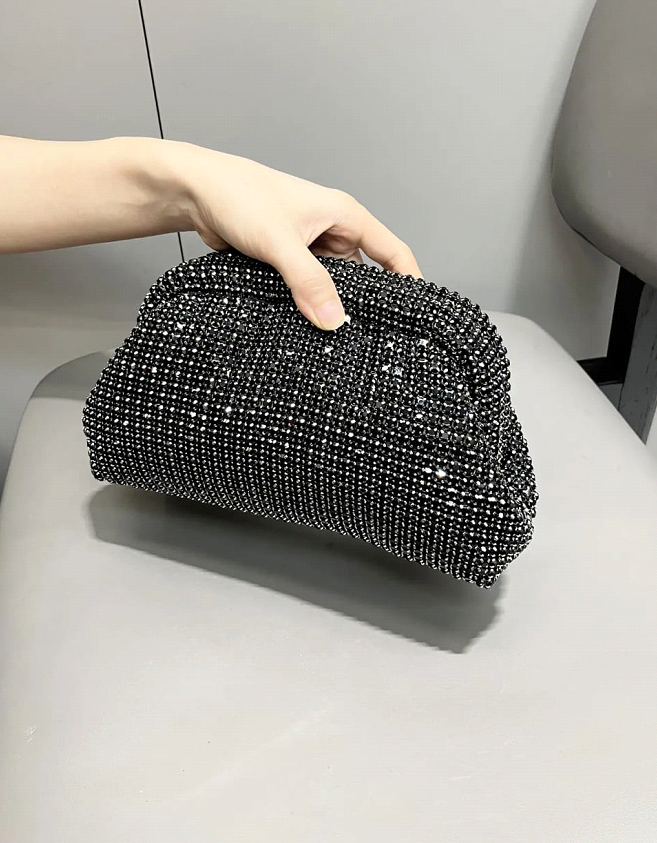 Glimmer Gem Glitter Clutch