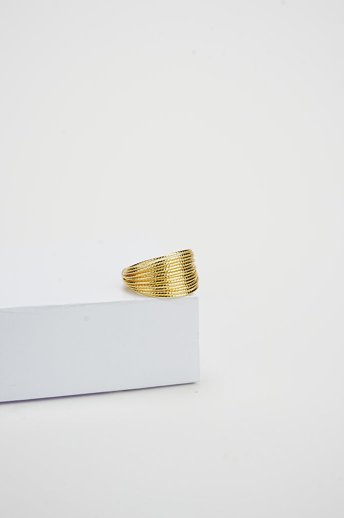 Gold Adjustable Ring