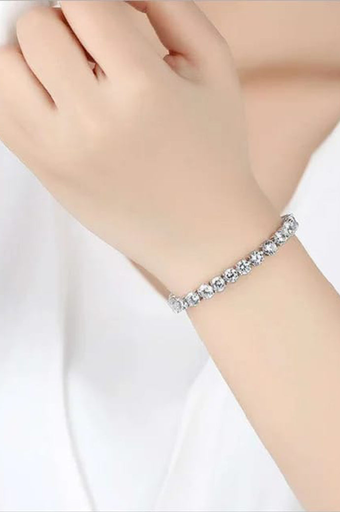Diamond Tennis Cut Bracelet