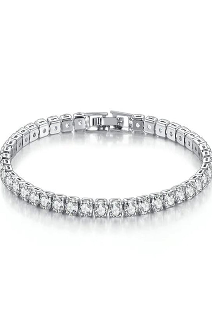 Diamond Tennis Cut Bracelet