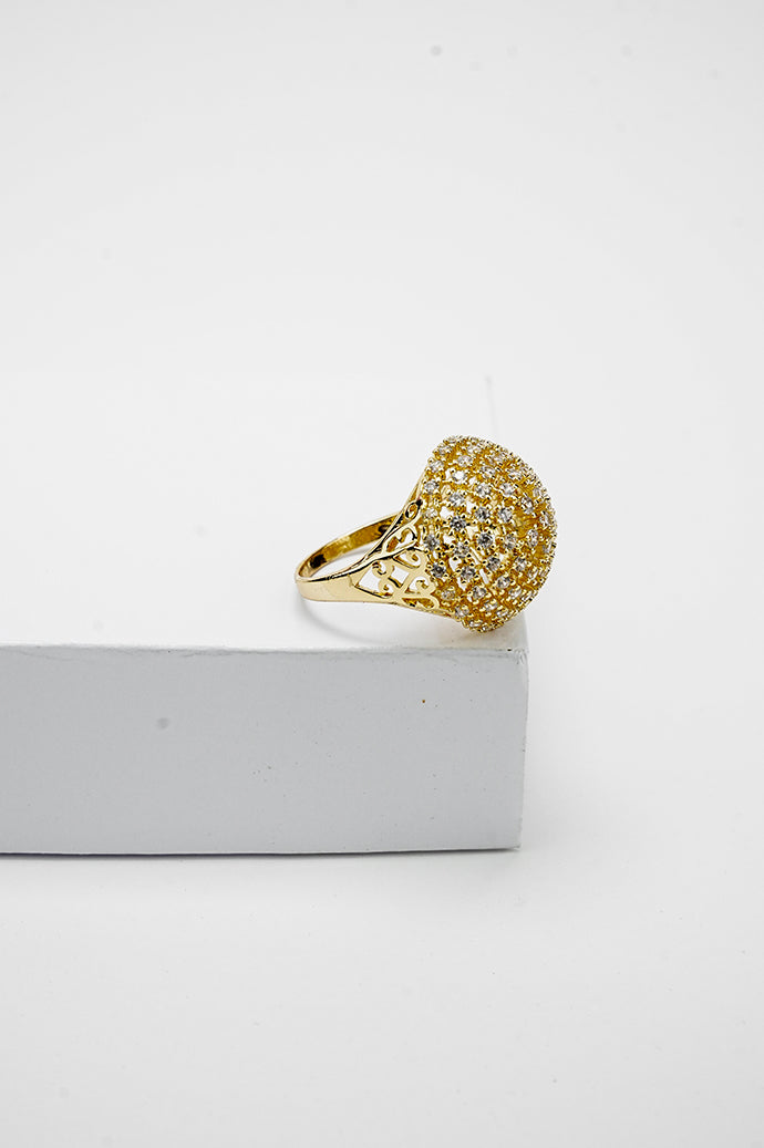 Gold Dome Ring