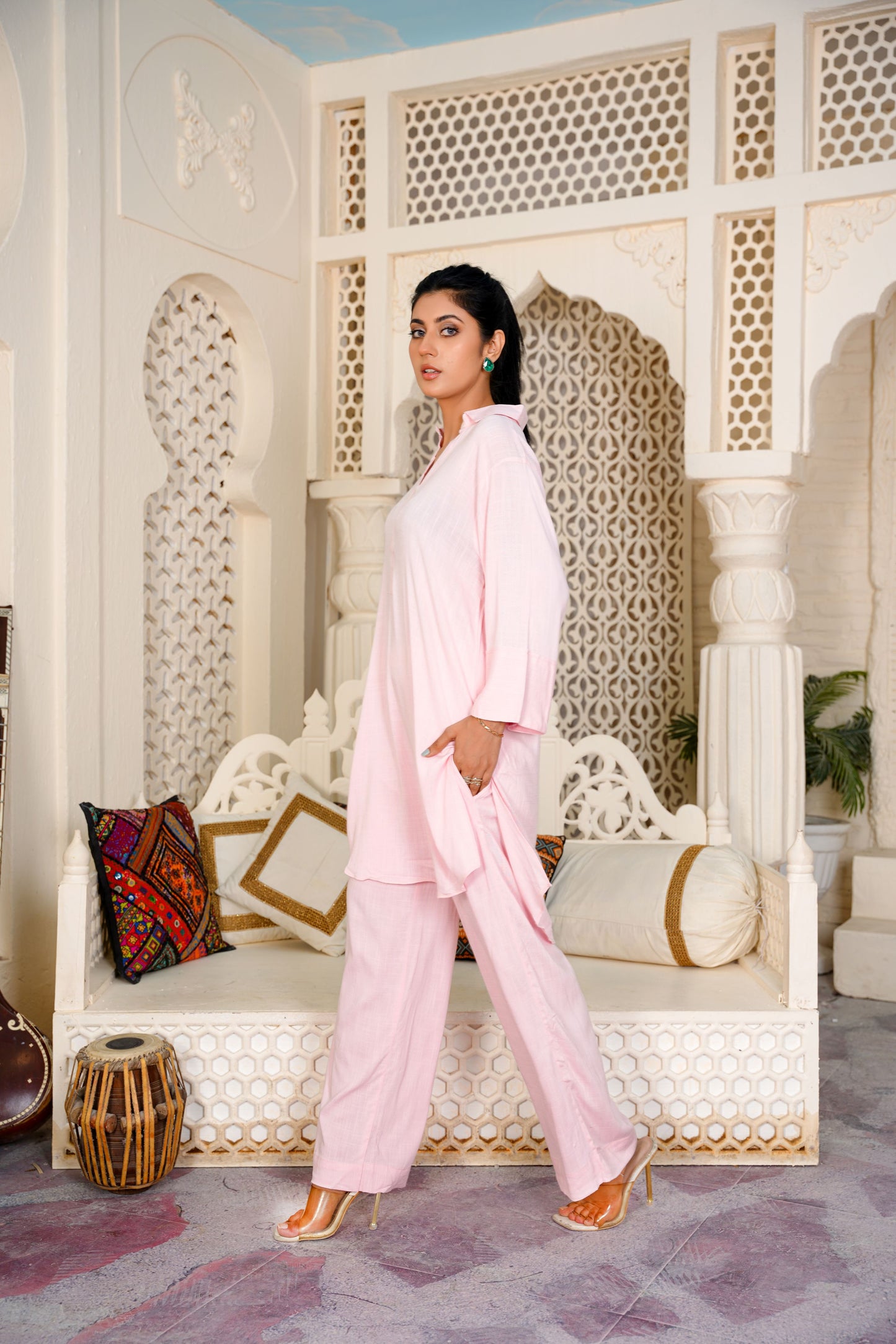 Pink Color Dress in Pakistan