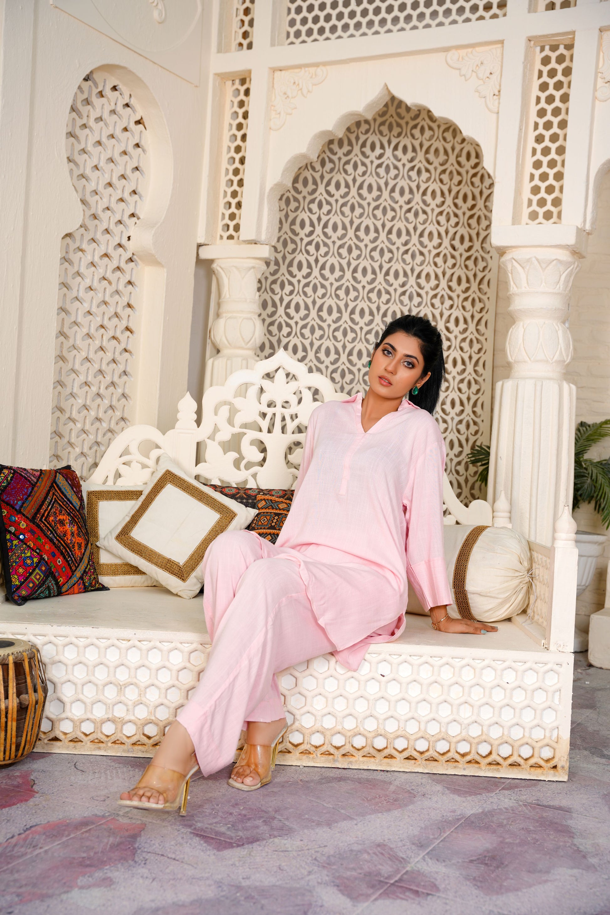 Pink Color Dress in Pakistan