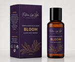 Bloom hotel-inspired aroma oil 100ml bottle and box with fragrance notes, Future Life Style Pakistan