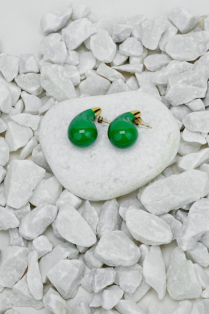 colourful earrings for women in gold-tone finish, Future Style Pakistan