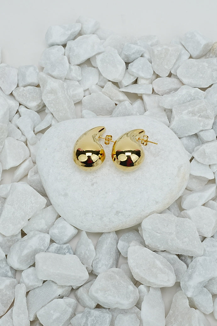 Gold-tone earrings for women