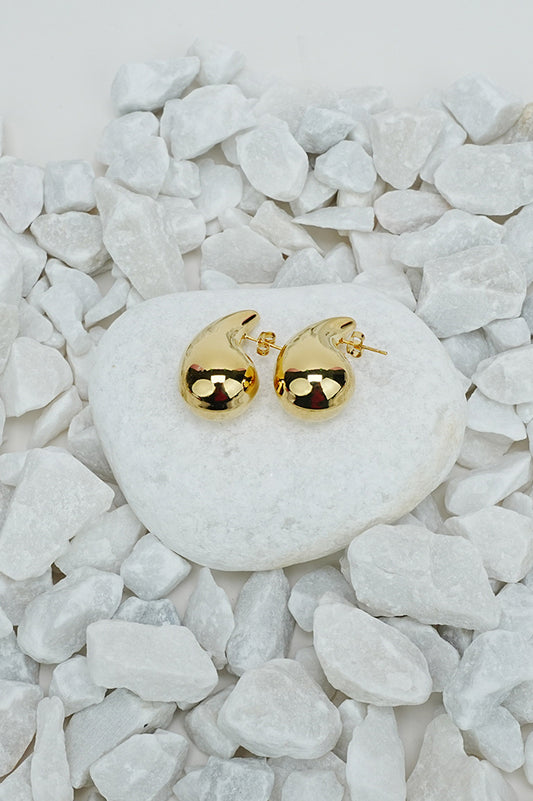 Gold-tone earrings for women