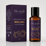 Malaki hotel-inspired aroma oil 100ml bottle and box with fragrance notes, Future Life Style Pakistan