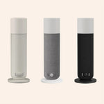 Textured Tower aroma diffuser in beige, grey and black colours, Future Life Style Pakistan